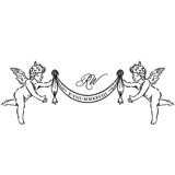 Custom Cherub Crest Monogram with Initials & Date