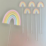 Rainbow Stir Sticks Stir Sticks