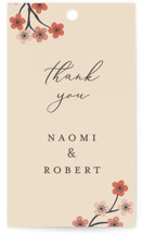 Japanese Textile Wedding Favor Tags