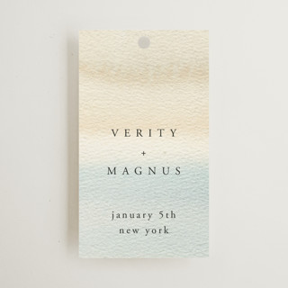 Contemplate Wedding Favor Tags