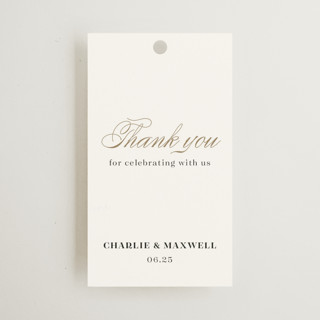 Love Wedding Favor Tags