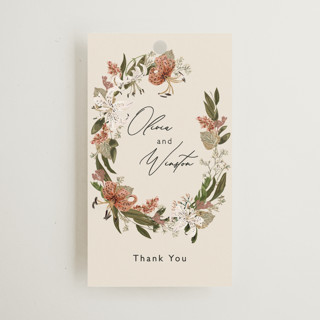 Delicate Wedding Favor Tags