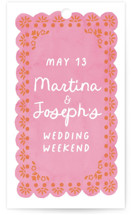 Vienes Wedding Favor Tags