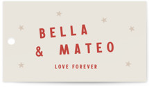 Coyota Wedding Favor Tags