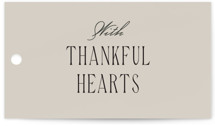 Luxe Lines Wedding Favor Tags