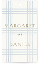 salt and ivory Wedding Favor Tags