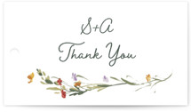 Coastal Bloom Wedding Favor Tags