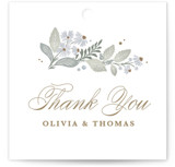 Wild Flora Wedding Favor Tags