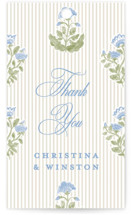 Patterned florals Wedding Favor Tags