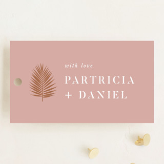 Sunset by the Sea Wedding Favor Tags