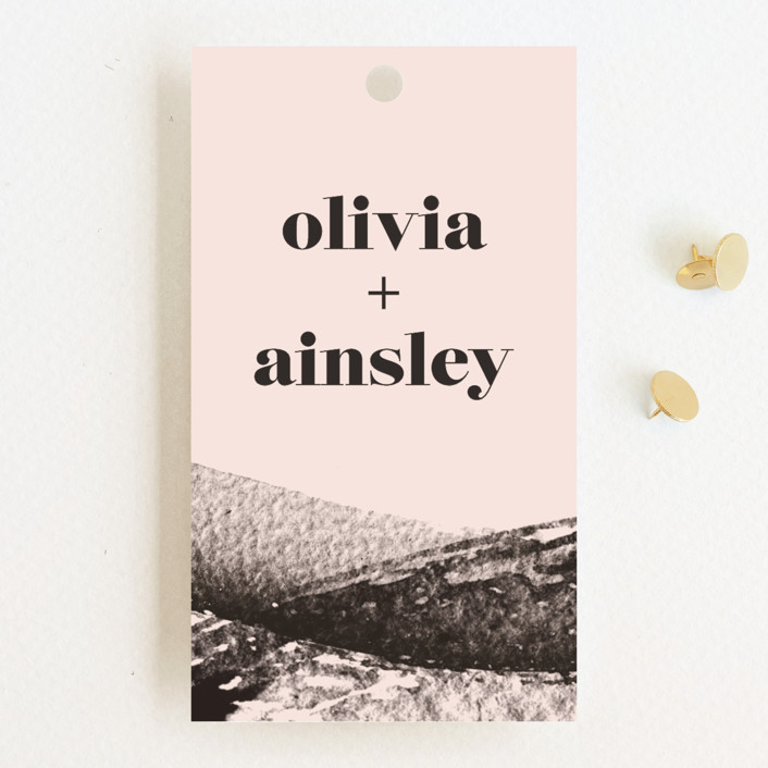 Wedding Favor Tags by silverscreen studio Minted