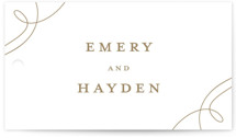 Loop Wedding Favor Tags