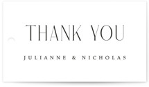 Bold Elegance Wedding Favor Tags