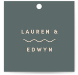 National Forest Wedding Favor Tags