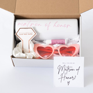Matron of Honor Proposal Box Gift Boxes