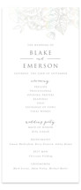 Gilded Wildflowers Gloss-Press® Wedding Programs