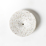 White Terrazzo Dimple Wall Hook, Medium Wall Hooks