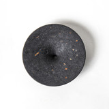 Black Terrazzo Dimple Wall Hook, Medium