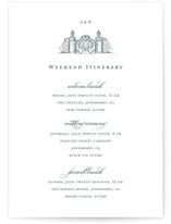 Arden Petite Wedding Weekend Itinerary Cards