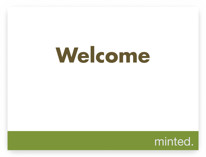 Welcome Signs