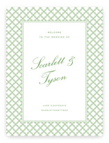 Garden Trellis Welcome Signs