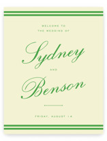 Citrus Retro Welcome Signs