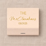 Custom Script Name Matchbook (Set of 50) Matchbooks and Matches