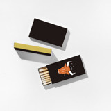 Color Pop Taurus Matchboxes, Pack of 4 Matchbooks and Matches