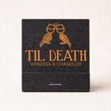 Custom Til Death Halloween Matchbook (Set of 50) Matchbooks and Matches