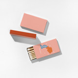 Color Pop Aquarius Matchboxes, Pack of 4 Matchbooks and Matches