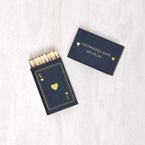 Playing Card Matchboxes, set of 100 Matchbooks and Matches