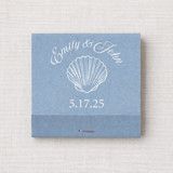 Custom Seashell Matchbook (Set of 50) Matchbooks and Matches