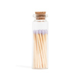 Lavender Matchsticks in Small Corked Vial Matchbooks and Matches