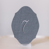 Dove Script Oval Table Number Table Numbers