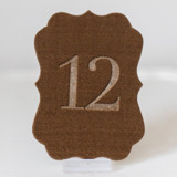 Gold Scroll Table Number Table Numbers
