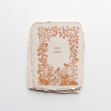 Woodland Florals Letterpress Table Numbers