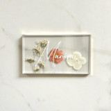 Custom Floral Peach Place Cards Place and Escort Cards