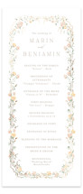 Victorian Trellis Foil-Pressed Wedding Programs