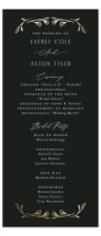 Majesty Foil-Pressed Wedding Programs