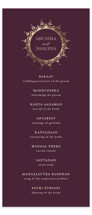 Arunima Foil-Pressed Wedding Programs