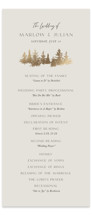 Vista Foil-Pressed Wedding Programs