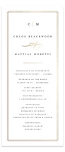 Timeless Foil-Pressed Wedding Programs