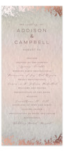 Mood Foil-Pressed Wedding Programs