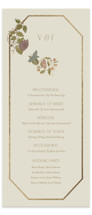 Radiant Botany Foil-Pressed Wedding Programs