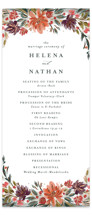 swag Foil-Pressed Wedding Programs
