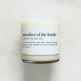 Mother of the Bride Definition Soy Candle | 10.5oz Candle Gifts for Parents