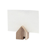 House Hold - Set of 3 - Acacia Wood Place Card Holders