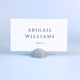 Marble Pattern Dome Place Card Holders, Set of 25