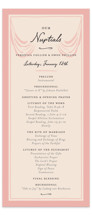 Velvet Cherry Wedding Programs