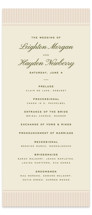 hayden Wedding Programs